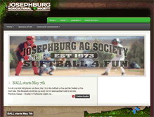 Tablet Screenshot of josephburg-ag.ca